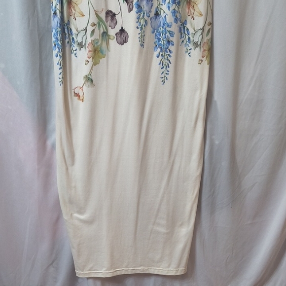 SHEIN Floral Long Sleeve Dress - White and Multicolor - Picture 8 of 10